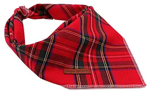 Pañuelos de estilo único para perro, 1 pañuelo lavable de algodón triangular para perros y gatos pequeños, medianos y grandes.