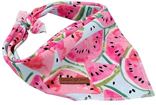 Pañuelos de estilo único para perro, 1 pañuelo lavable de algodón triangular para perros y gatos pequeños, medianos y grandes.