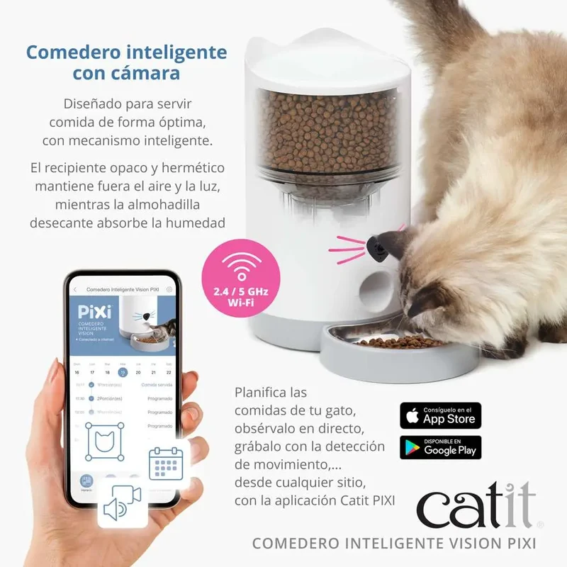 Catit Pixi Comedero Inteligente Vision