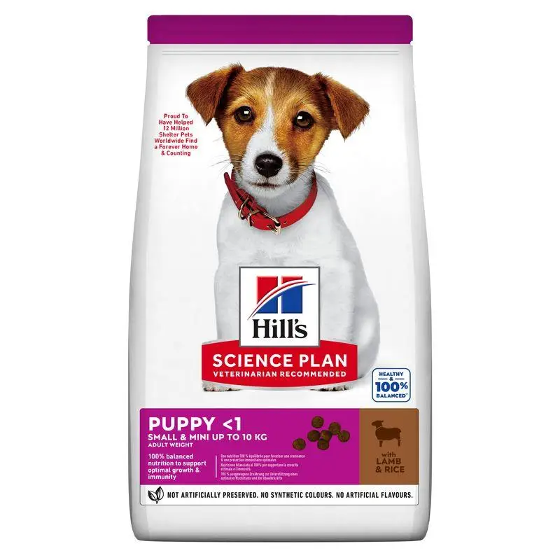 Hill'S Science Plan Puppy Small y Mini Cordero y Arroz 6 kg Alimento para Perros