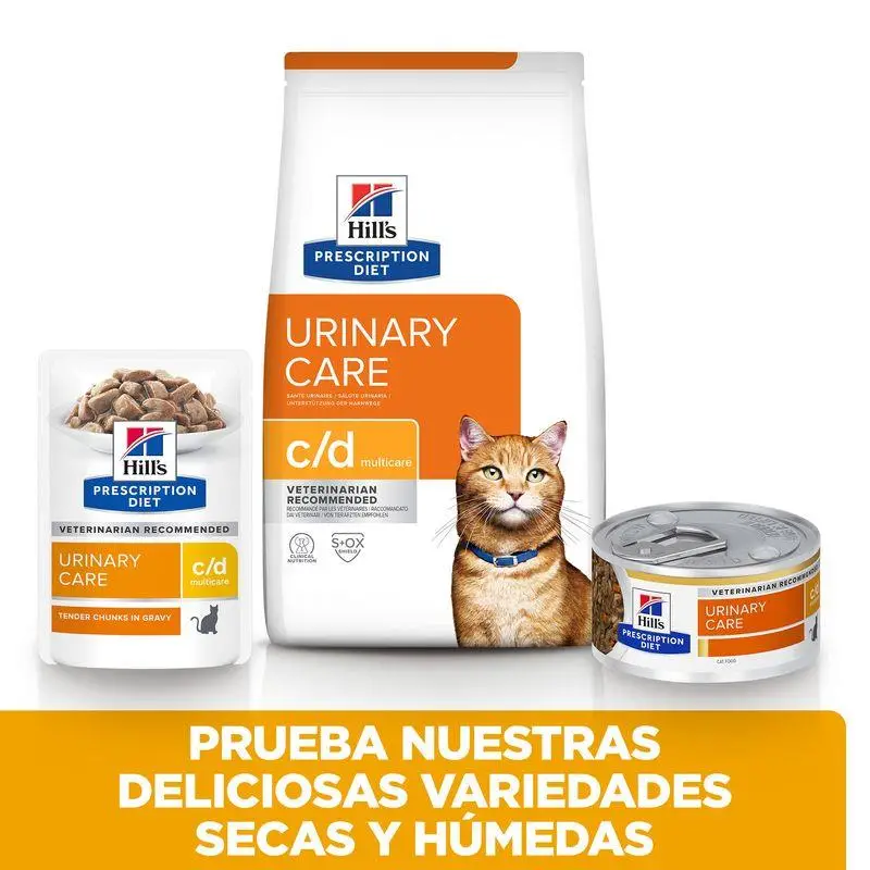 Hill'S C/D multicare - Pollo Pienso para Gatos con Problemas Urinarios