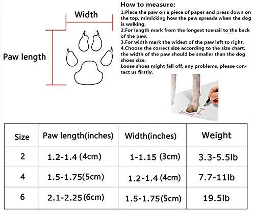 YAODHAOD Protector de pata para perros, zapatos antideslizantes para perros, estos cómodos zapatos para perros suaves son con correas reflectantes, para perros pequeños...