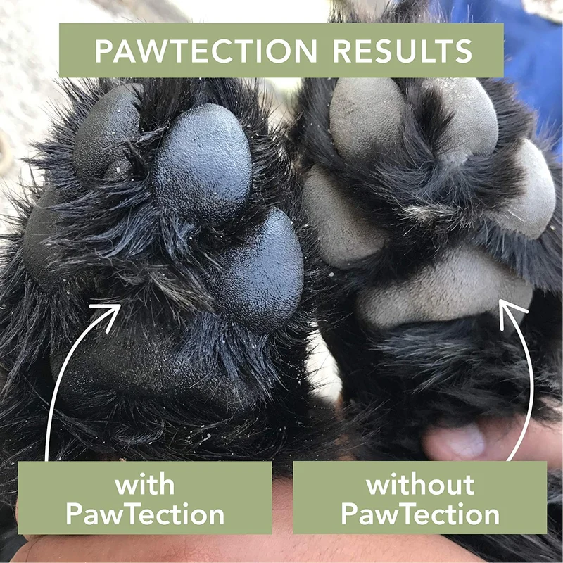 Natural Dog Company PAWDICURE BUNDLE | Protege y cura las patas de perro agrietadas en seco | Paw Soother 2 oz Stick + PawTection 2 oz Stick | Bálsamos orgánicos, totalmente naturales