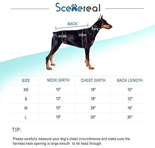 SCENEREAL - Chaqueta de forro polar reversible para perro
