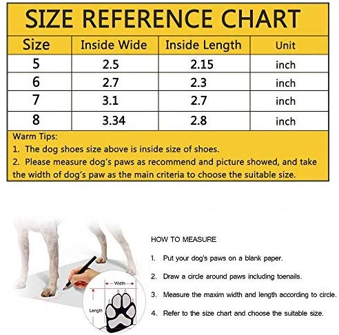 LLNstore - Botas de nieve para perro, botas de lluvia para perros medianos y grandes, con correas reflectantes ajustables, suela antideslizante, resistente al viento
