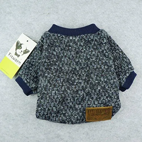 Ropa térmica para pijamas de perro Fitwarm Fuzzy Fleece PJS, mono de abrigo.