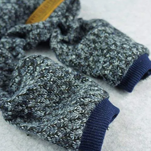 Ropa térmica para pijamas de perro Fitwarm Fuzzy Fleece PJS, mono de abrigo.