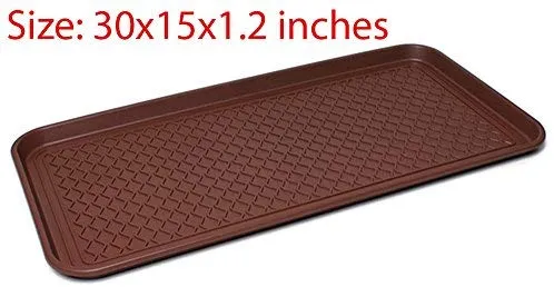 Bandeja multiusos de Alex Carseon, para botas, zapatos, pintura, mascotas, jardín, lavandería, cocina, despensa, auto, entrada, garaje, guardarropa Almacenamiento en interiores y exteriores y protección del piso, se puede utilizar como alfombrilla para ga