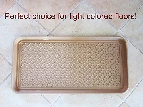 Bandeja multiusos de Alex Carseon, para botas, zapatos, pintura, mascotas, jardín, lavandería, cocina, despensa, auto, entrada, garaje, guardarropa Almacenamiento en interiores y exteriores y protección del piso, se puede utilizar como alfombrilla para ga