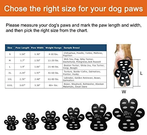 Protectores antideslizantes para patas de perro, 24 unidades, autoadhesivos, desechables, para uso en interiores