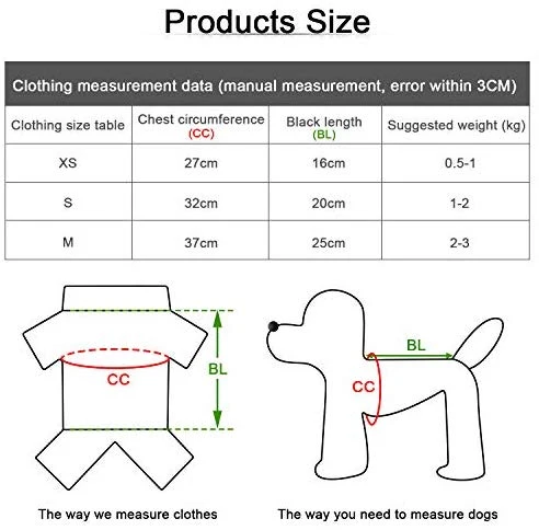 Satinior - 2 piezas de ropa para mascotas de invierno para cachorro clásico cálido abrigo de invierno para cachorro de punto ropa