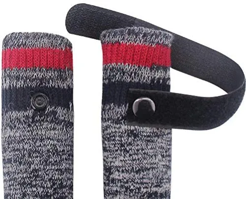 Calcetines con suela de goma para perros, botas con correas de velcro para perros, control de tracción, botas antideslizantes, impermeables
