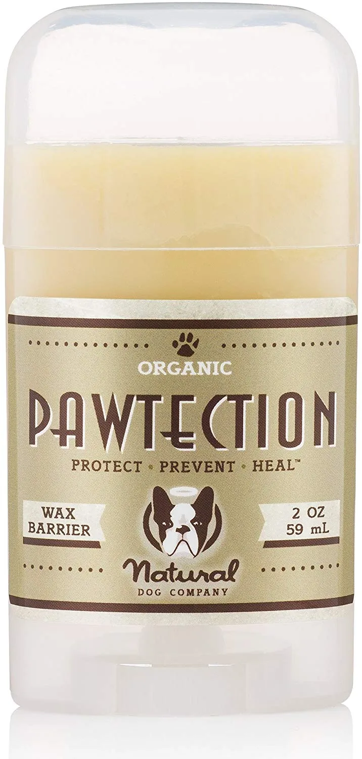 Natural Dog Company - PawTection - Almohadillas protectoras para patas de perro, perfectas para asfalto caliente, sal, nieve, orgánicas, veganas