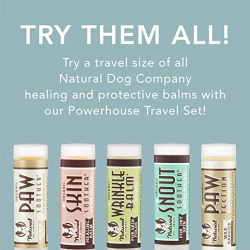 Natural Dog Company - PawTection - Almohadillas protectoras para patas de perro, perfectas para asfalto caliente, sal, nieve, orgánicas, veganas