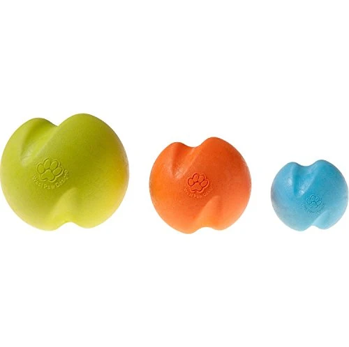 West Paw, Juguete en forma de balón para perro, masticable y resistente, diseño Jive Zogoflex