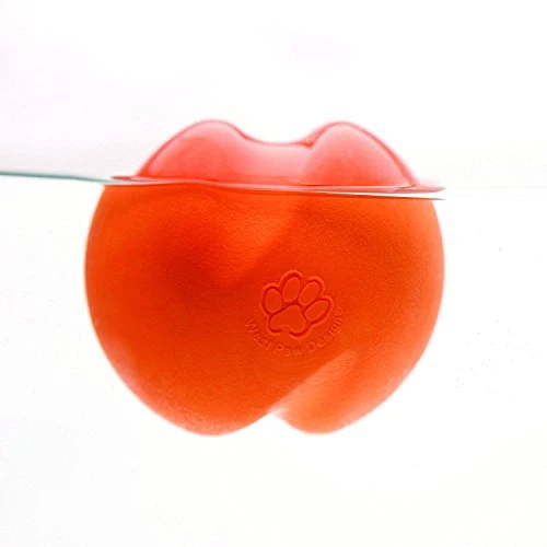 West Paw, Juguete en forma de balón para perro, masticable y resistente, diseño Jive Zogoflex