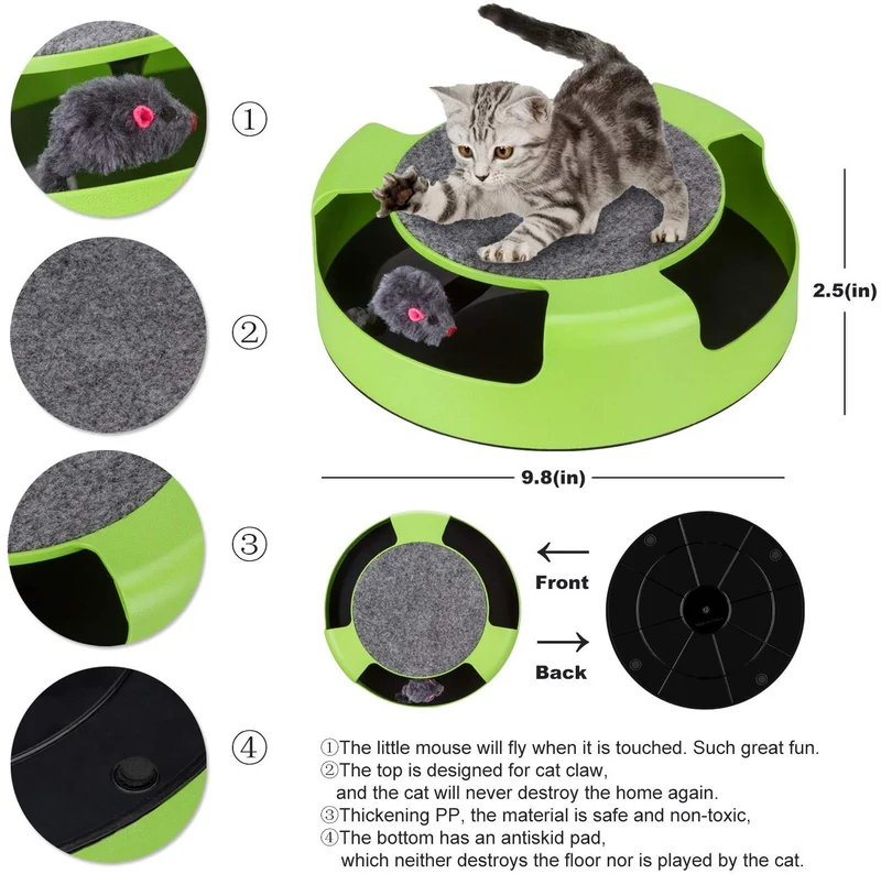 Gato Juguetes juguetes interactivos, 20 piezas Set de regalo para gatos