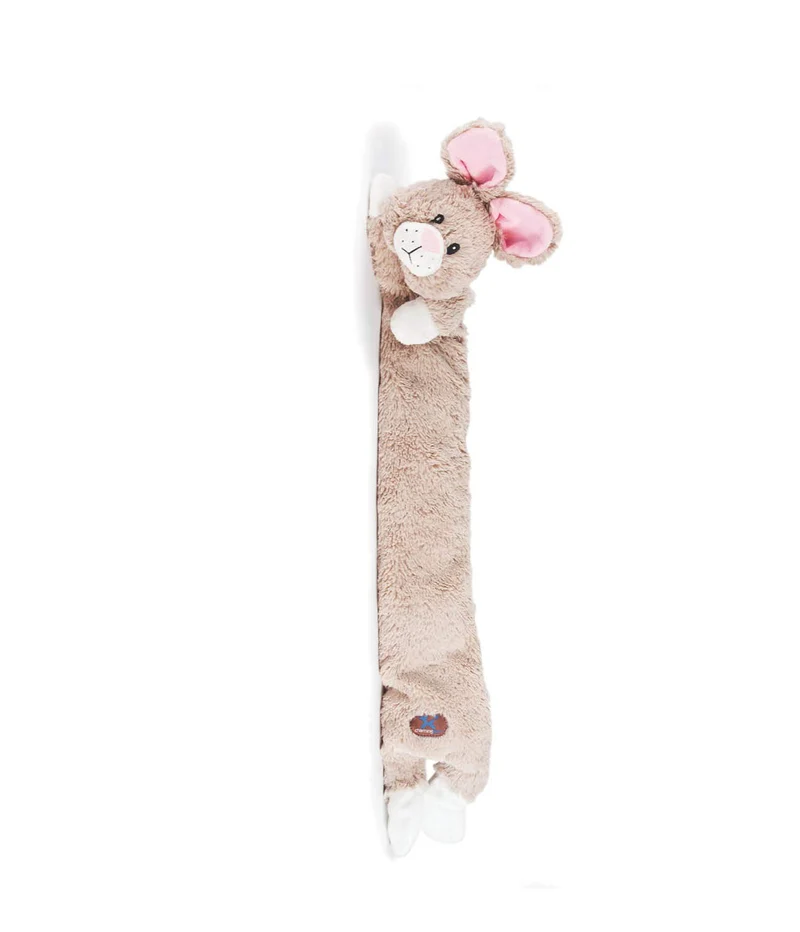 Charming Pet Longidudes Plush Dog Toy - Super Long Squeaky Toy - Tough and Durable Interactive Soft Stuffed Toy for Dogs