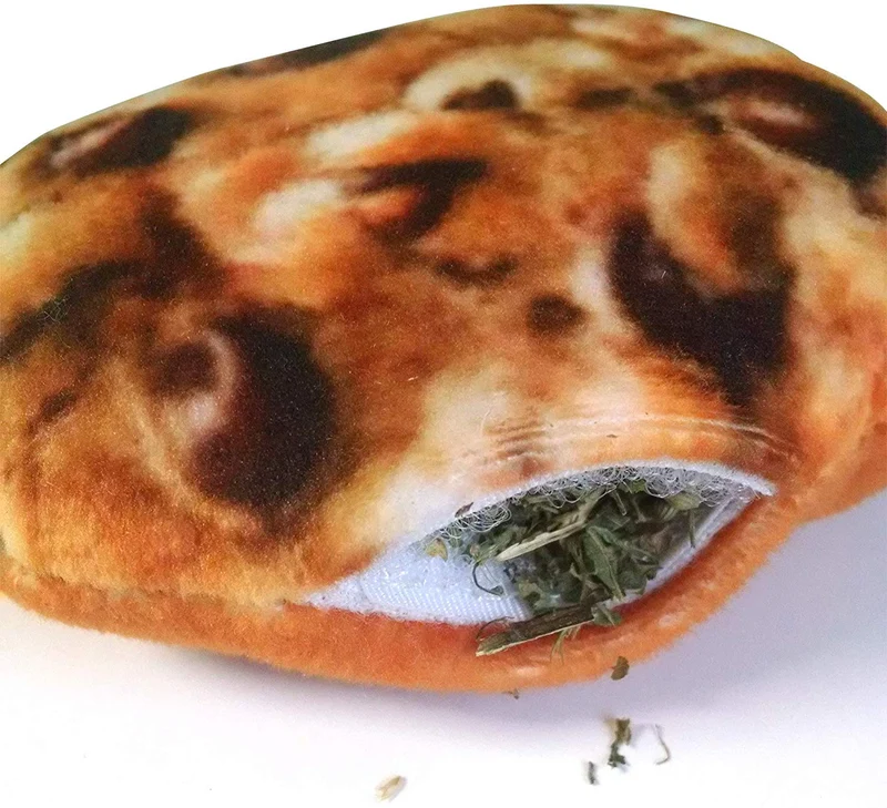 Meowijuana Obtenga el juguete rellenable de Catnip de Catnip incluido.