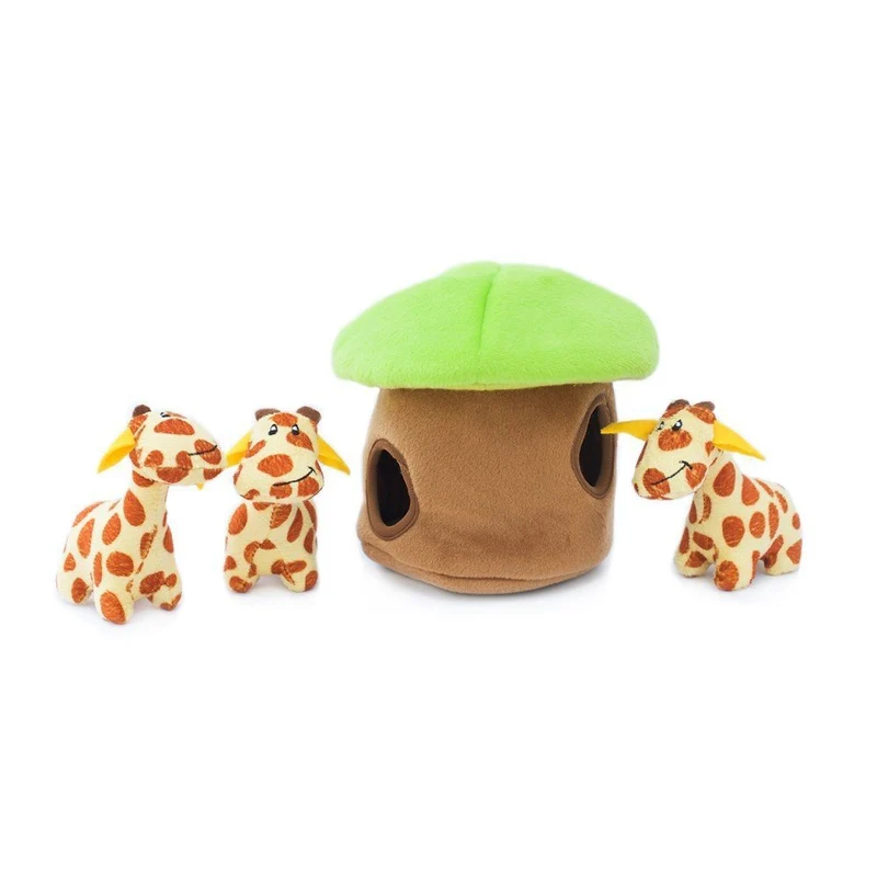 ZippyPaws juguete de peluche para perro Burrow Squeaky Hide and Seek