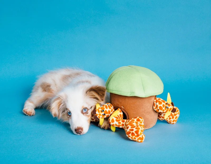 ZippyPaws juguete de peluche para perro Burrow Squeaky Hide and Seek