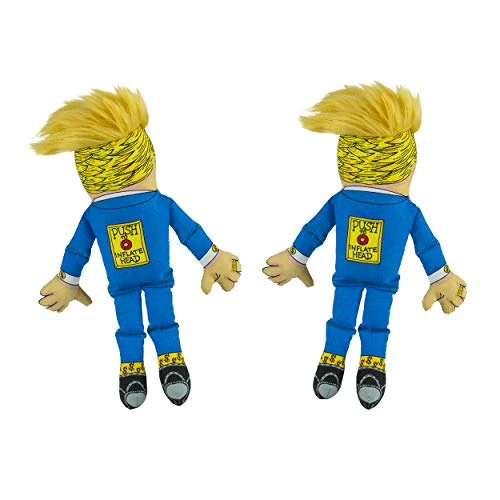Juguetes para gatos divertidos de Parodia política de Donald Trump, gran regalo para gatos y sus personas, diseño ilustrado a mano, calidad premium, durable no tóxico, relleno de fibra y EE.UU. Grown Certified Organic Catnip