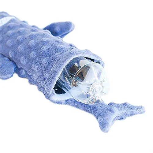 ZippyPaws – Botella Crusherz, sin relleno perro juguete con Reusable Squeaker – Utilice botellas de agua vacías para Crunchy Chew juguetes