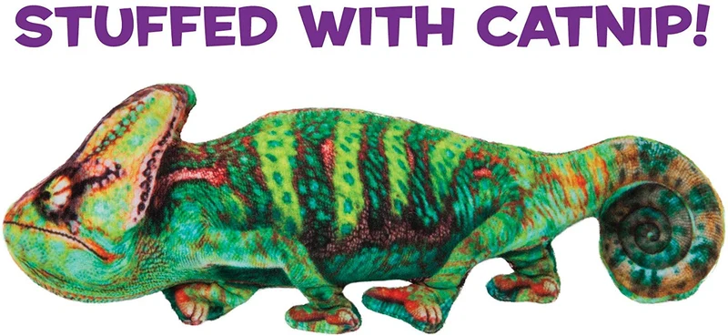 Jackson Galaxy 32442 Iguana Kick ya juguete de gato con Catnip