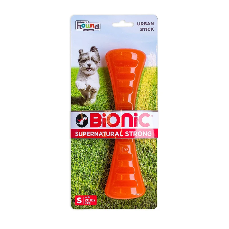 Bionic Urban Stick - Juguete para perros, resistente y masticable