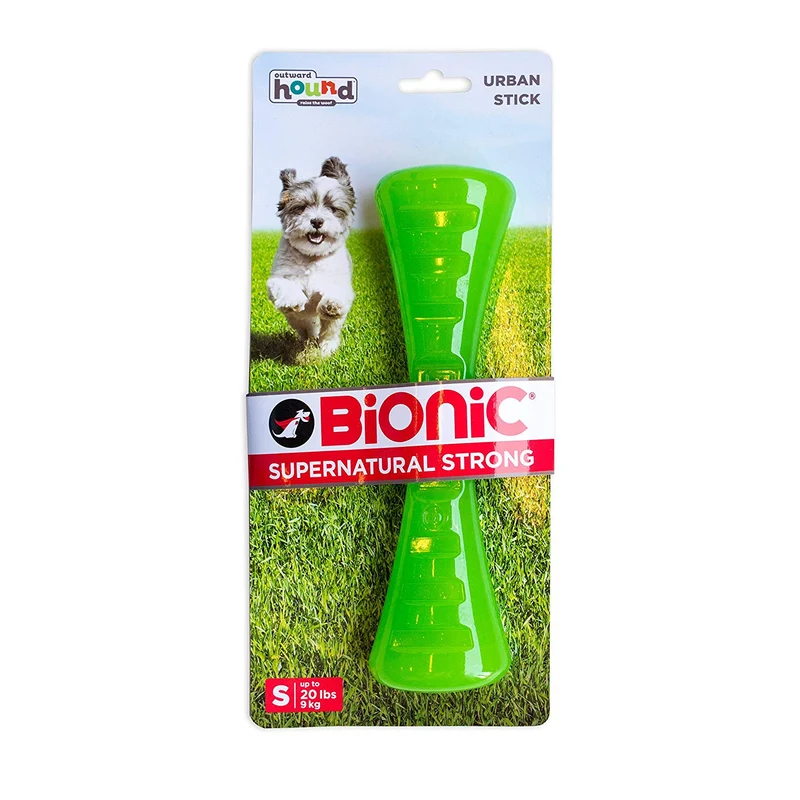 Bionic Urban Stick - Juguete para perros, resistente y masticable