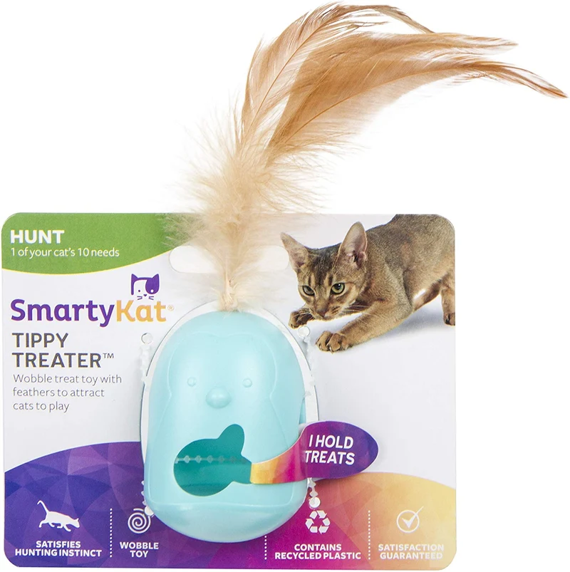 smartykat Tippy treater Cat Toy