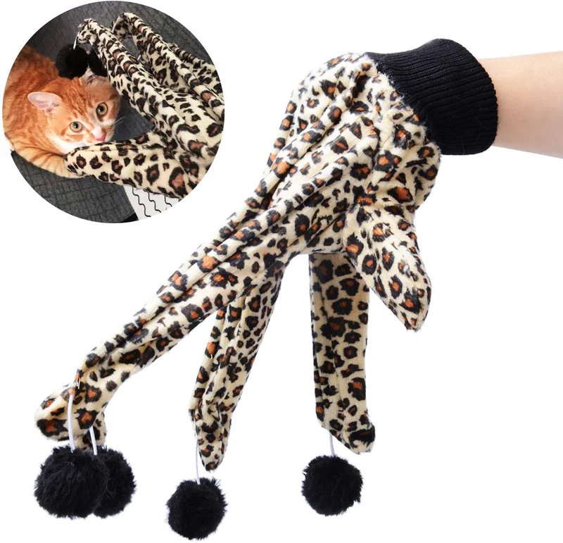 Legendog - Guantes interactivos para gato, juguetes para gatos, juguetes para gatos