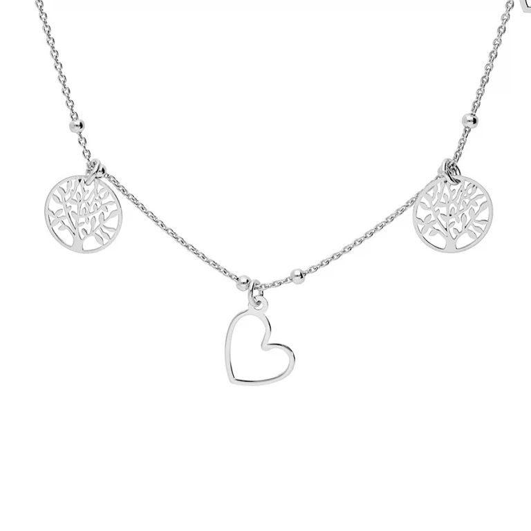 Collier pampille – Argent 925 rhodié | Azuline
