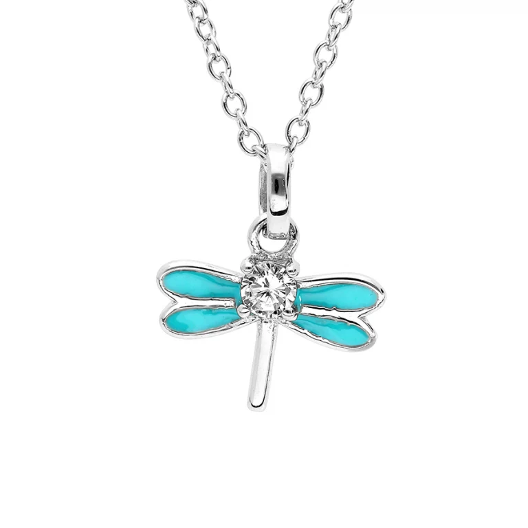 Collier enfant libellule 38 cm – Argent 925 rhodié | Azuline
