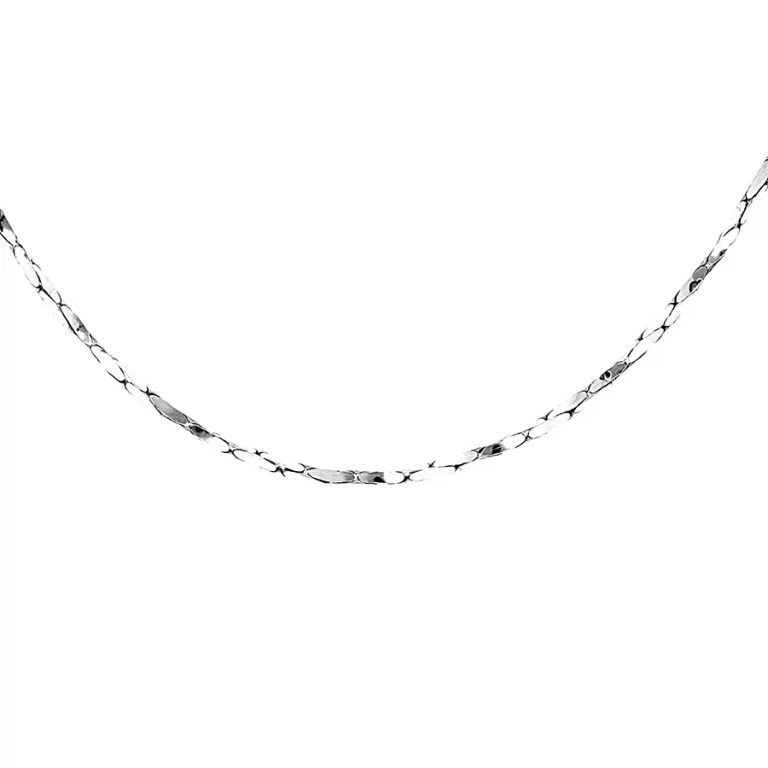 Collier torsadé diamanté extra-fin 45 cm – Argent 925 rhodié | Azuline