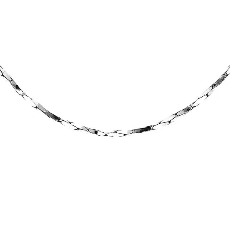 Collier ras de cou torsadé diamanté 38 cm – Argent 925 rhodié | Azuline