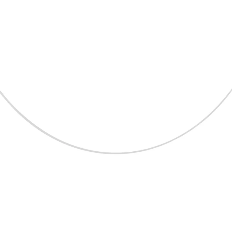 Collier fil nylon 45 cm – Argent 925 rhodié | Azuline