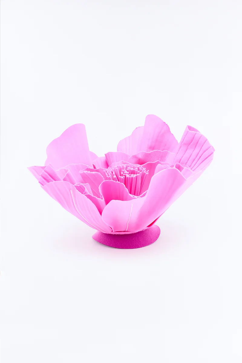 A Rare Flower Fascinator - Fuchsia