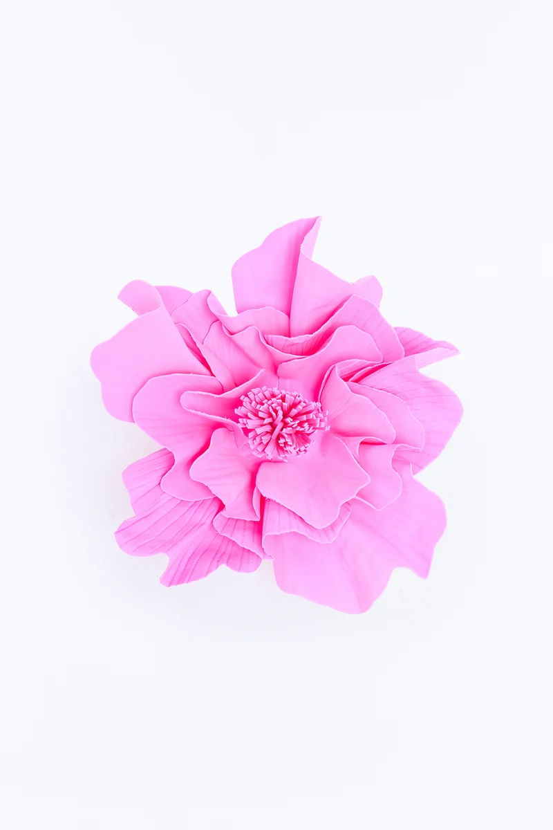 A Rare Flower Fascinator - Fuchsia