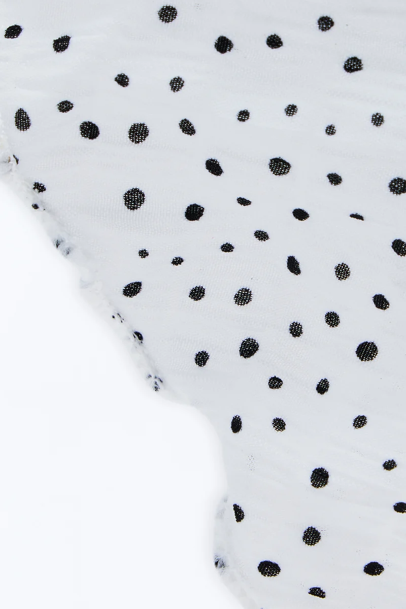 Leave It All To Bloom Skinny Scarf - White/combo