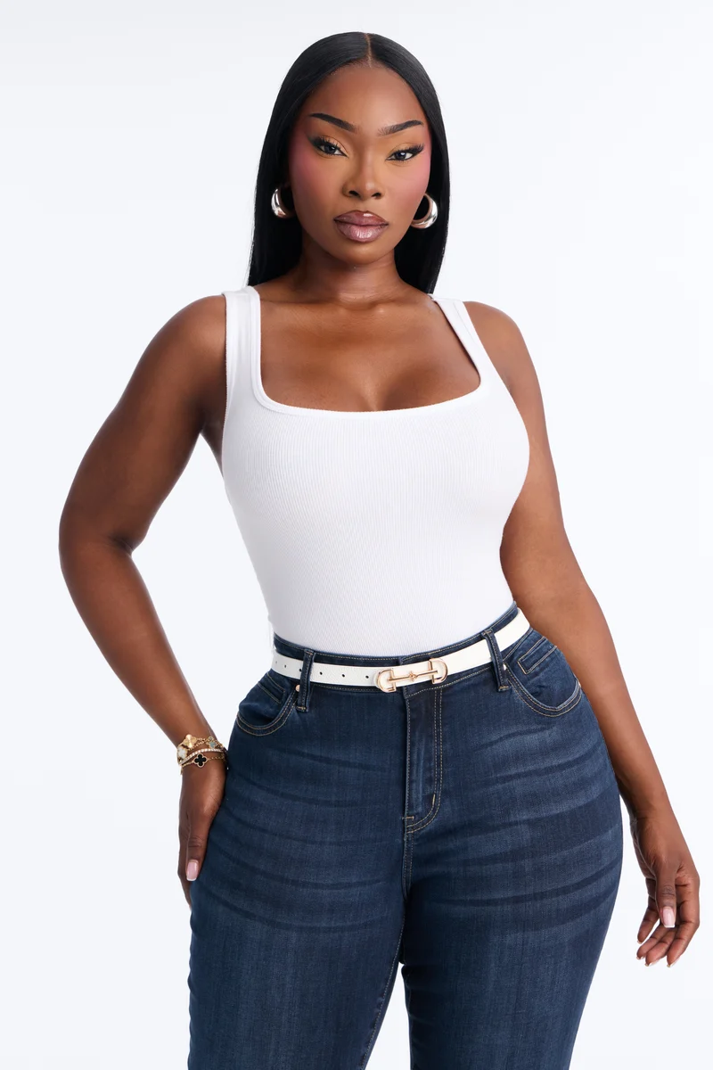 Taking Care Of Business 2 Piece Belt Set - Ivory/combo
