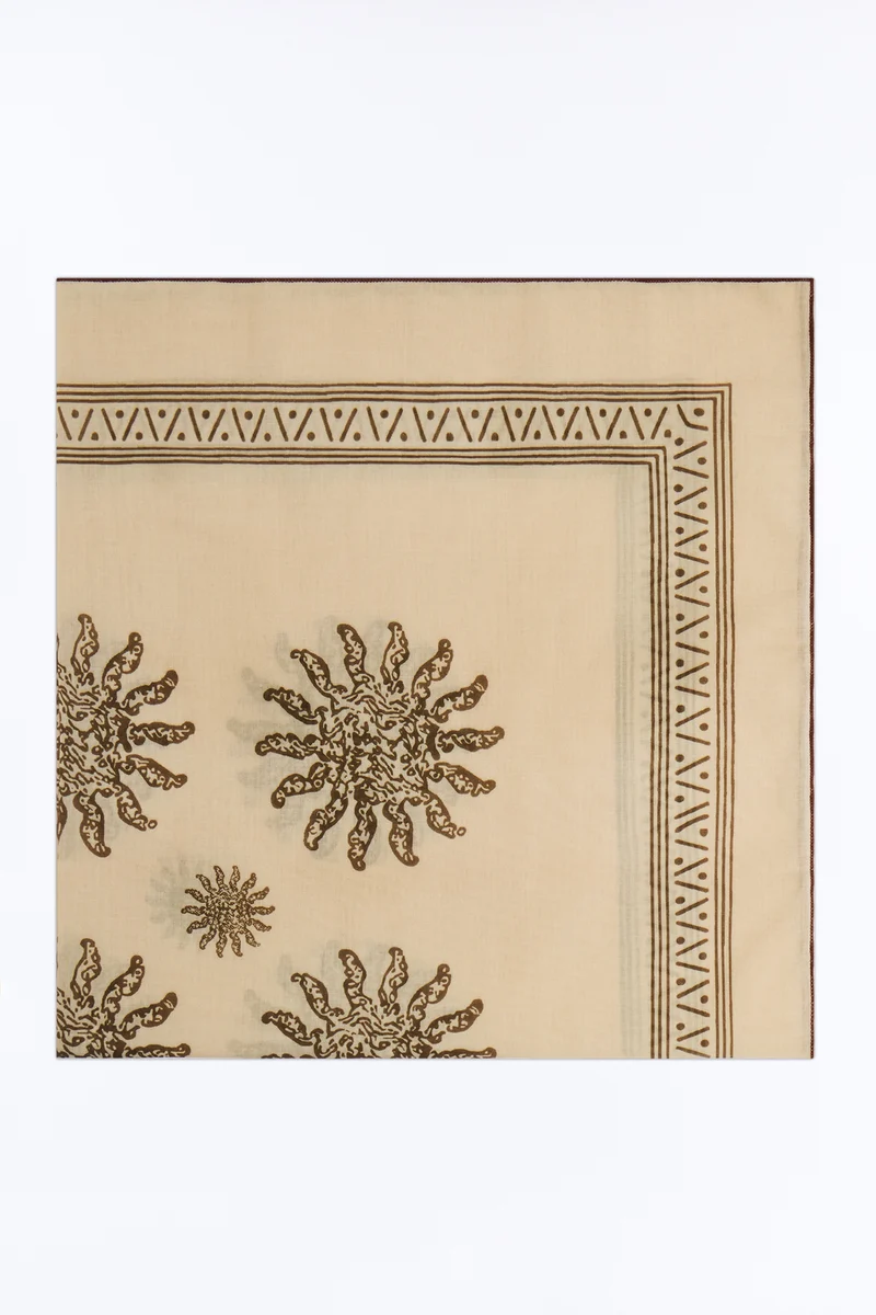 Mojave Sun Head Scarf - Nude/combo