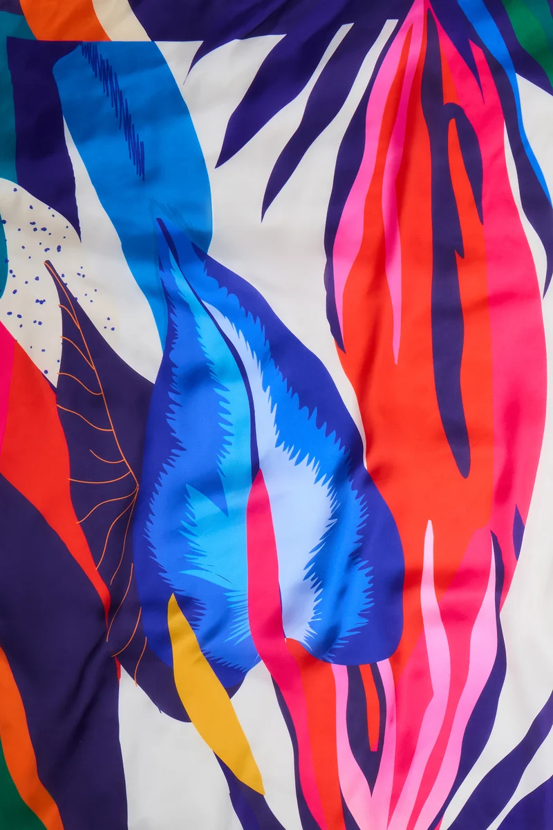 In The Wild Head Scarf And Pony-O Set - Multi Color