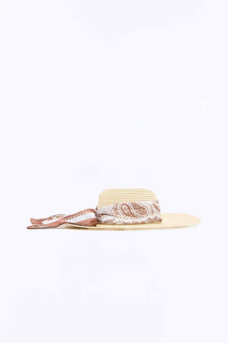 Under The Desert Sun Straw Sun Hat - Tan