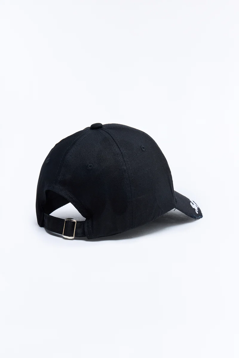 On The East Side Baseball Hat - Black/White