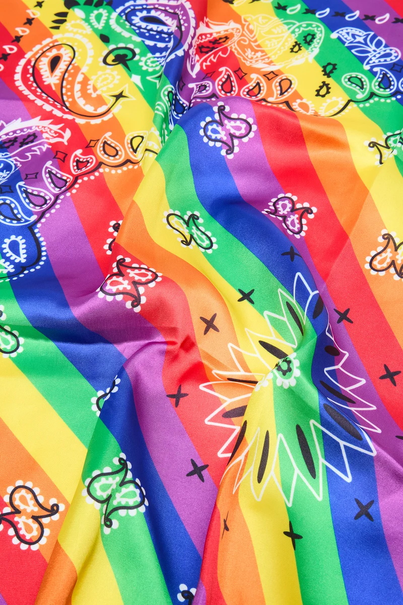 Love In Color Head Scarf - Multi Color
