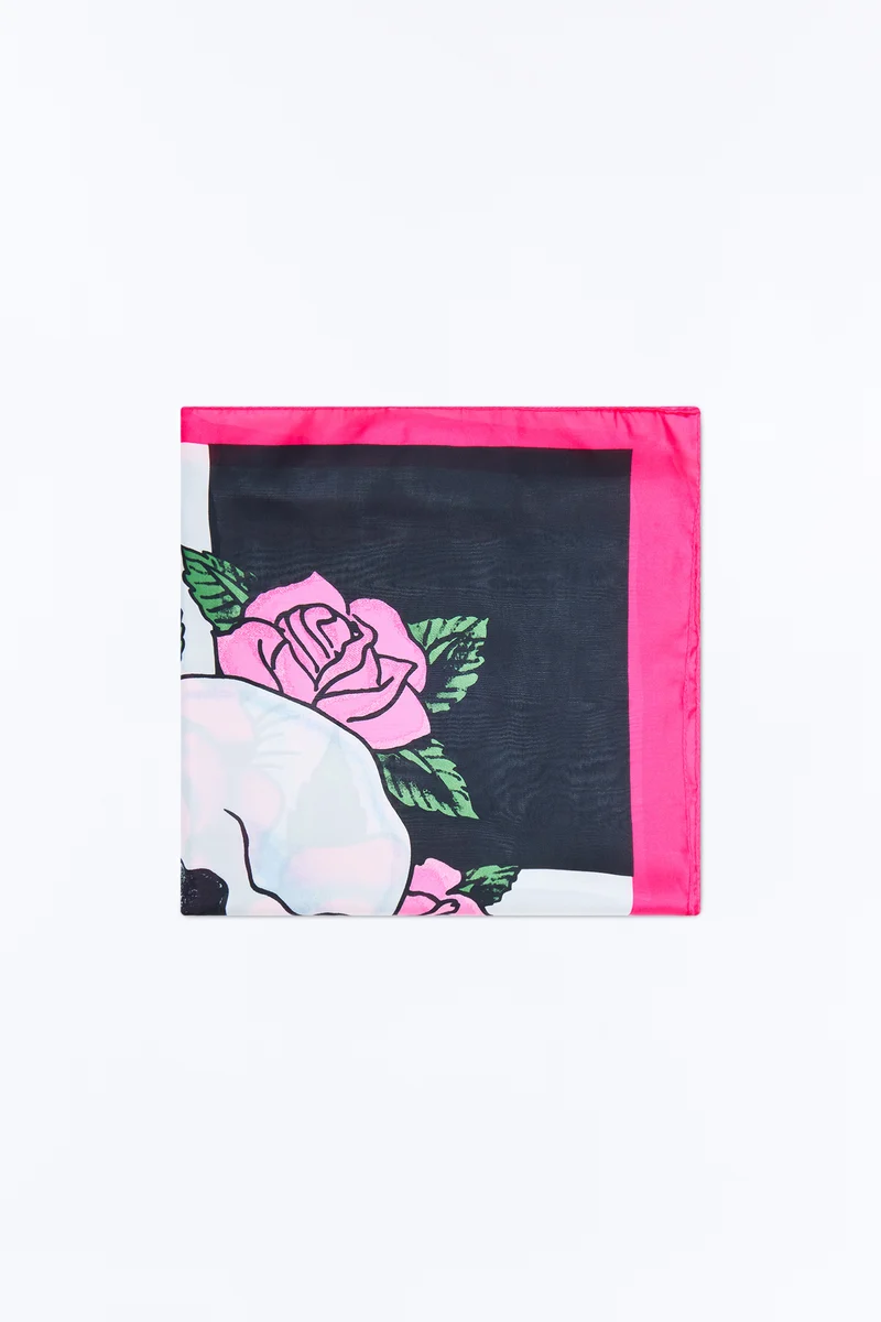 Last Gambit Ed Hardy Head Scarf - Black/combo