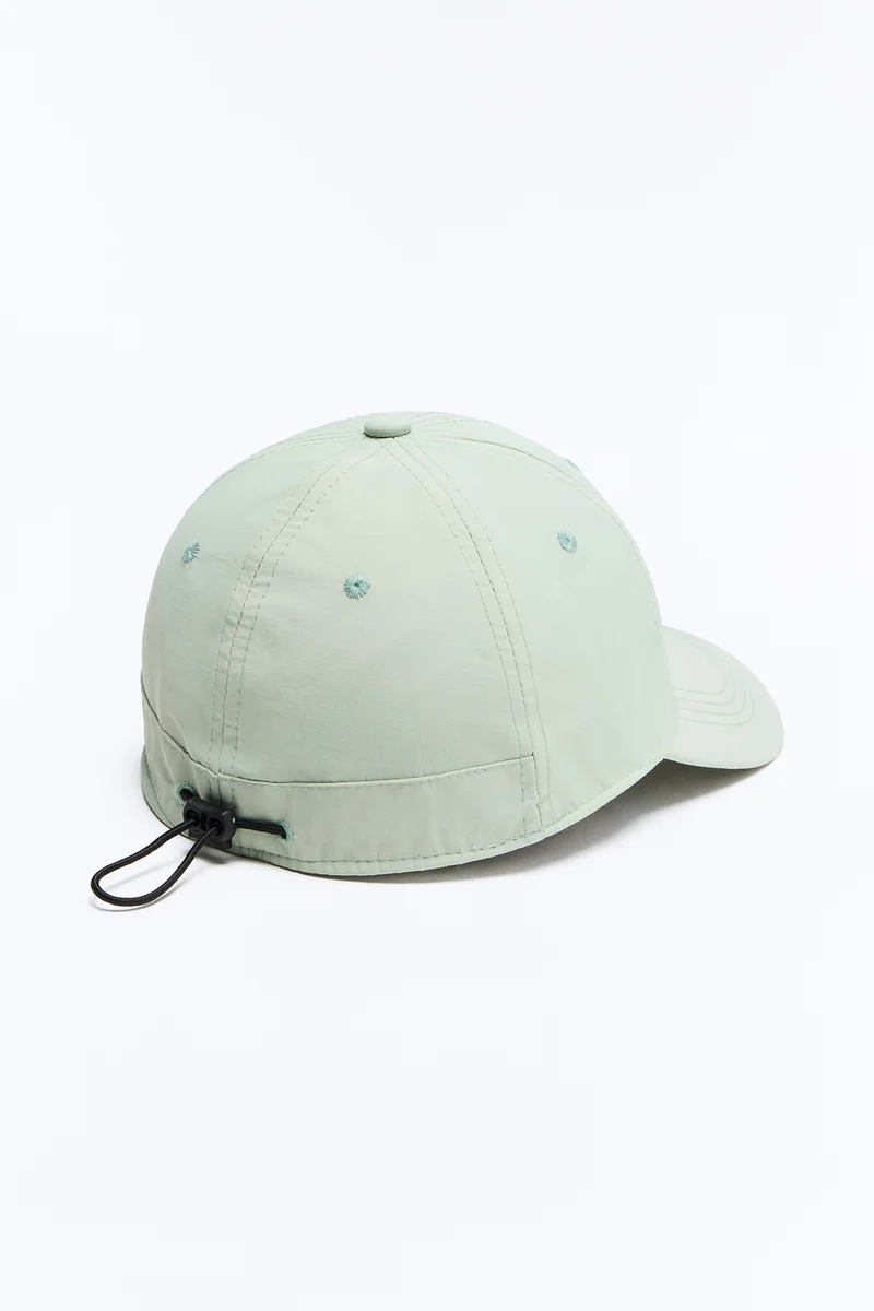 Rain Or Shine Nylon Baseball Hat - Sage
