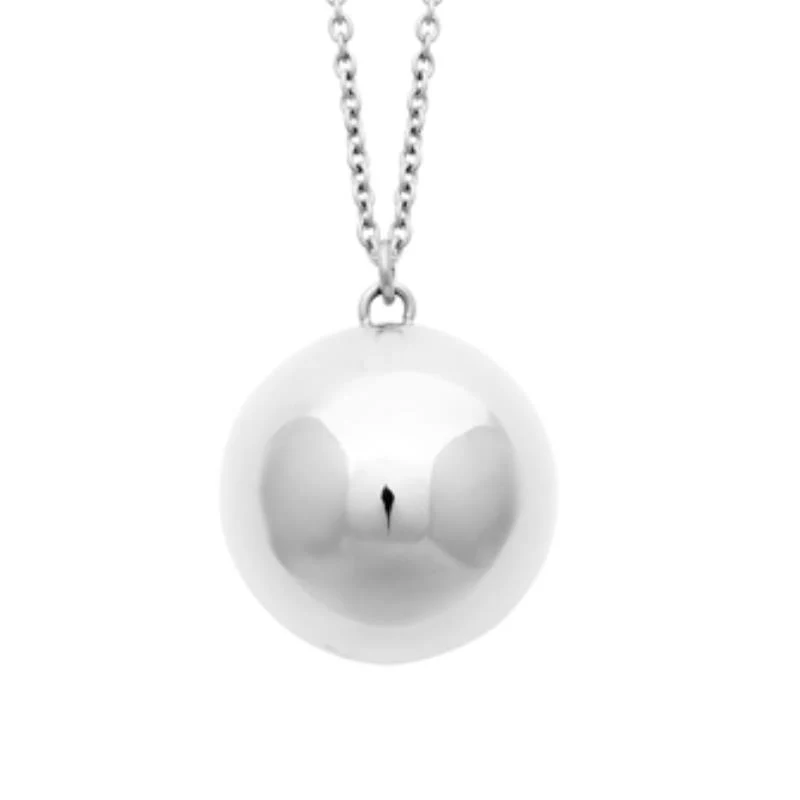 Bola de grossesse sphère sautoir 80 cm – Acier | Azuline