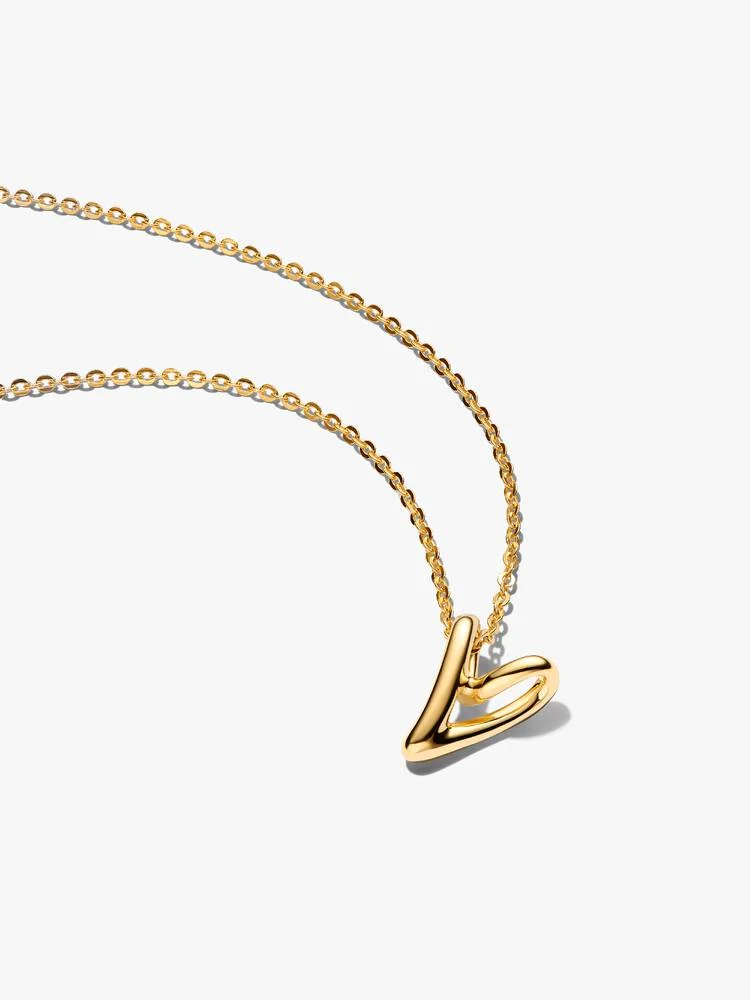 Collier Cœur Doré | Pandora